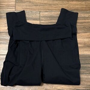 Aerie Black High-Waisted Leggings